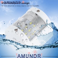 AMUNDR Boat Signal Light, 135 Degrees 12V/24V LED Navigation Lamp, Durable IP66 3W Marine Navigation