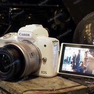 Canon Eos M50 Mark II kit 15-45MM / Kamera Cano Eos M50 Mark II