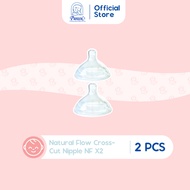 Pureen Natural Flow Cross-Cut Nipple (2's) NF X2