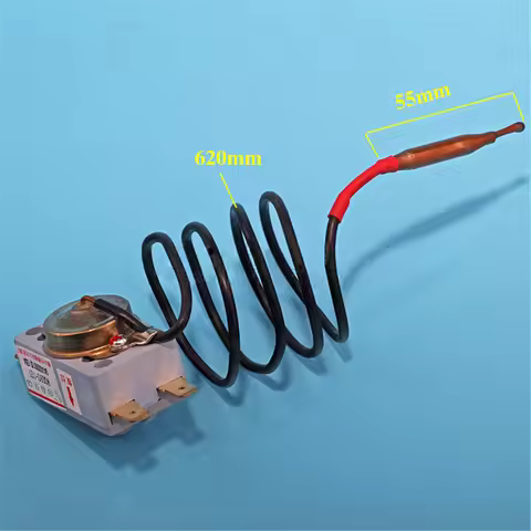 1PC WQS93-12T Thermostat Limiter 20A Manual Reset Electric Water Heater Four Feet with 93℃ Temperatu