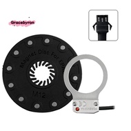 Electric Bike Pedal Sensor Assist  12 Magnet E Bike SM Connector Power Assist E-Bike Cable DIY EBike