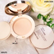 Sivanna Colors Gold Collagen Powder Ampoule Two way Pact spf 15 PA +++ Foundation: HF675