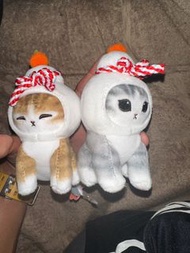 Mofusand 鏡餅細公仔吊飾 全新有牌 日本正版公仔 Mofusand 限定景品 Namco/冒險樂園/Taito station