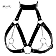 BDSM Fetish Bondage Collar Harness Slave Breasts Belt Chain Sex Toys for Couples