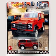 Xe mô hình Hot Wheels Premium BOULEVARD LAND ROVER DEFENDER 90