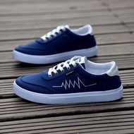 New low-top shoes/men's shoes/breathable/tide shoes (Blue)