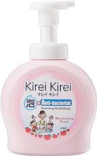 Kirei Kirei Anti-bacterial Foaming Hand Soap, Moisturizing Peach, 450ml