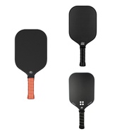 16MM Pickleball Paddle 3K Carbon Fiber PP Honeycomb Core Enhanced Power Anti-Slip Hand Grip Paddle