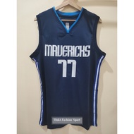 Embroidery DALLAS MAVERICKS #77 LUKA DONČIĆ JERSEY Basketball Jersey