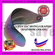 HELMET FOOD PANDA LTD VTEC MONO / GRAPHIC / HELMET VISOR (Rainbow/Tinted/Silver/Gold) Helmet Motorcy