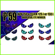 ۞  ◓  ▼ HONDA CLICK EYE HEADLIGHT STICKER / HONDA CLICK ACCESSORIES / ACCESSORIES OF HONDA CLICK