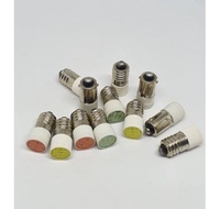 New led ba9s e10 Red Green Yellow 12v 24v 220v Threaded Terminal Socket Shop In Bangkok