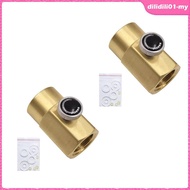 [DilidilidaMY] Soda Machine CO2 Adapter Brass Connector for TR21.4 to CGA320 Cylinder Refill Accesso