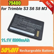 79400 11.1V 5200mAh for Trimble S3 S6 S8 M3 Total Station Compatible Replacement Battery