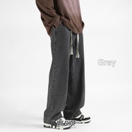 MKSHOP jeans men Harem Jeans baggy drawstring Jeans men Jeans loose men Casual 015