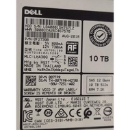 07FPR 007FPR DELL 10TB 7.2K 12G 3.5INCH SAS 512 HDD