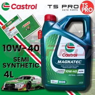 Castrol Magnatec 10W-40 API SN/CF Engine Oil (4L) - Semi Synthetic