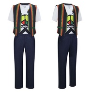 S-Mike Jackson Short Sleeve Vest cosplay cosplay Costume 5.9