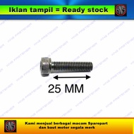 Baut L M6x25 Bahan Besi Hitam 2.5cm L5 hexagon socket head cap screws