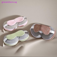 greatshore  Eye Mask Soft 2 In 1 Eye Mask Pillow Foldable Multifunctional Travel Pillow Light-bloing
