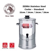 Zebra Thailand Stainless Steel Water Dispenser Cooler Standard Classic (22cm~30cm) Bekas Air Steel /