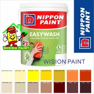 5L NIPPON EasyWash Paint / easy wash 5 LITER / INTERIOR WALL MATT FINISH PAINT / B wpc