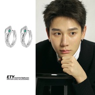 Snake Earrings Boys Earrings Niche Unique Snake-Shaped Earrings Male Earrings Snake Year Unique Tren
