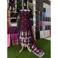 REEN SAREE QATRINA SILVER BORDER Saree viral Wedding Saree Designer Saree Bridal Saree Chiffon Saree