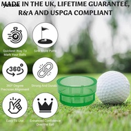 yuksok Golf Ball Marker Training Aid Tool Aim Stripe Alignment Badge for Sport Golf Accessory Accura