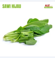 Sayur sawi hijau 1 ikat, sawi hijau fresh, sayur sawi segar