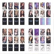 AESPA LOMO Cards, Set of 24, GIRLS, 2022 Years, Photo Card Set, Photo Book, 54 Poster Set, Trading Card Set, Popular Korean Style Goods, Cheering Goods, DIY Cheering Goods, Cute, Stylish, Popular, Gift, Gift