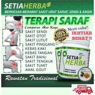 Original HQ SETIA HERBA TERAPI SARAF  PENAWAR | SENDI | GOUT | ANGIN | SAKIT PINGGANG & LUTUT**100% 