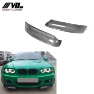 For BMW E46 M3 CSL front bumper splitter 2000-2005