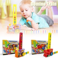 3 Trong 1 Tự Động Domino Đồ chơi xe lửa Đầy Màu Sắc Vui Vẻ Dán Và trò chơi cờ vua quà tặng bé trai C