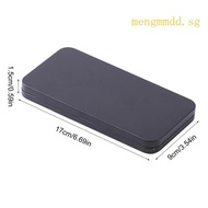 MEN Black Cash Organizer Clear Currency Sleeves Paper Money Holder Banknotes Case