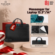 Tucano Messenger Bag Smilza Borsa Superslim for Laptop Macbook 13"/ 14" (BSM1314) Work Bag | 13-inch
