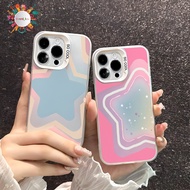 SOFTCASE CASING IMD GLOSSY RAINBOW GRADATION CUSTOM STAR FOR RENO 4 4F 5 5F C51 C53 C55 Y91C V25 V25