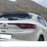 Fit For 2016 - 2020 Renault Megane 4 MK4 Spoiler Hatchback Universal Car Tail Wing Rear Roof Lip Spo