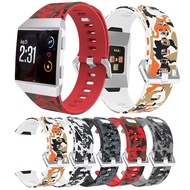 Camouflage Band Strap For Fitbit Ionic Smart Fitness Replacement Soft Silicone Watchband For Fitbit Ionic Bracelet