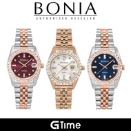 [Official Warranty] Bonia BNB10553 Series Bonia Watch Blank Dial Crystal Women's 32mm Stainless Stee