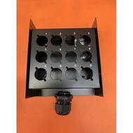 Empty 12 cable snake Box. Empty 12 snake Box. Junction box 12 Bo