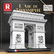 Amazon Reobrix66024 French Arc de Triomphe Street View Building Blocks Building Assembly Decoration 