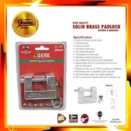 50MM CL91 HEAVY DUTY BRASS GERE ARMOURED PADLOCK / KUNCI MANGGA TERBAIK / 60MM Armoured CL91 Padlock