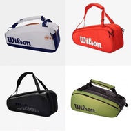 Wilson Wilson Tennis Bag 6/9/12 Professional Tennis Bag Federer DNA Tennis Bag