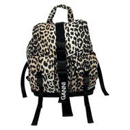 Ganni Backpack Bucket Bag ivory Brown Light black Panther Direct from Japan Secondhand