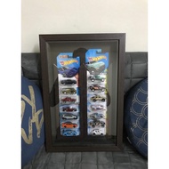 Display for Main line carded Hotwheels with glassdoor