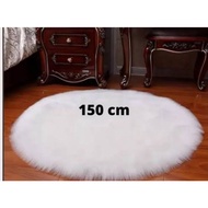Korean Fur Carpet Diameter 150cm