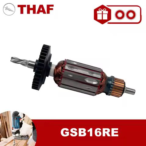 AC220V-240V Armature Rotor Anchor Replacement for BOSCH Impact Drill GSB16 GSB16RE GSB550RE GSB 16 G