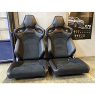 Uniq SSCUS ALCANTARA limited RM1500 seat universal（sepasang seat sahaja）