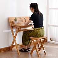 Foldable Small Table Chair Elementary School Students Desk with Table Homework Children Study Table 